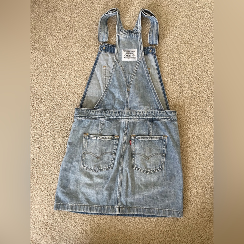 Levi’s Norah Skirtall Overalls Silver Lining - Picture 8 of 8